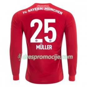 FC Bayern München Dres Thomas Müller 25 Domaći 2019/20 Dugim Rukavima